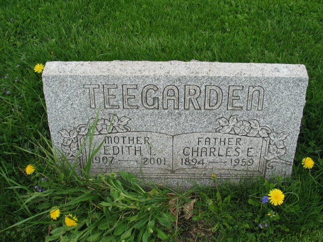 Edith I and Charles E. Teegarden