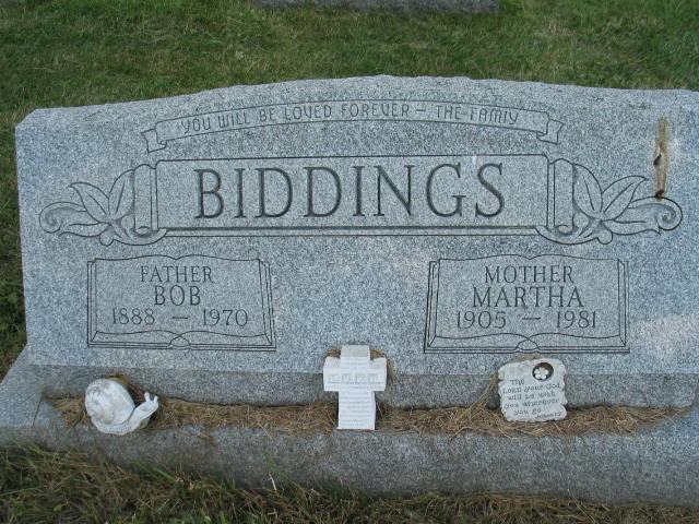 Bob and Martha Biddings