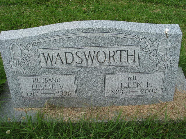 Leslie V. and Helen E. Wadsworth