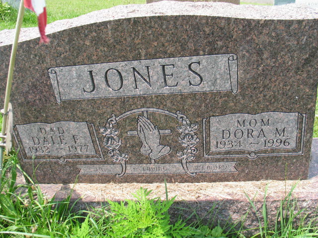 Dale F and Dora M. Jones