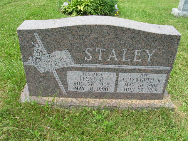 Jesse B. and Elizabeth K. Staley