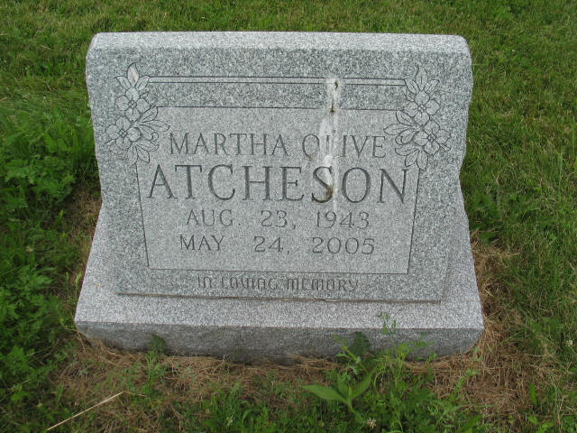 martha Olive Atcheson