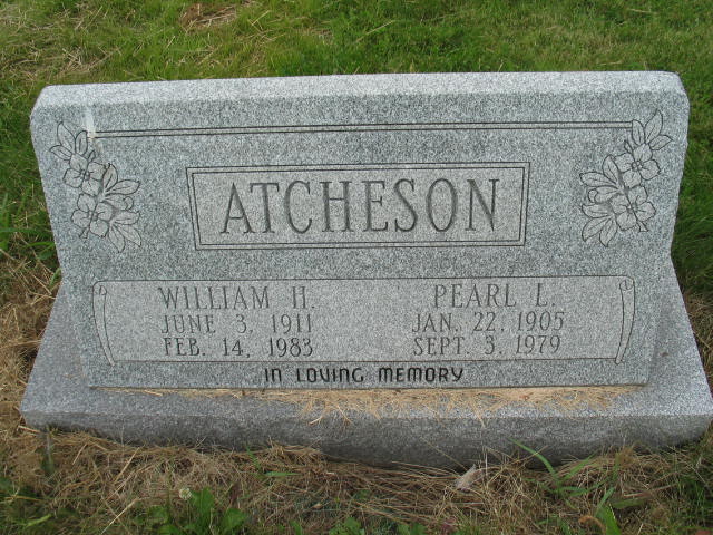 William H and Pearl L. Atcheson