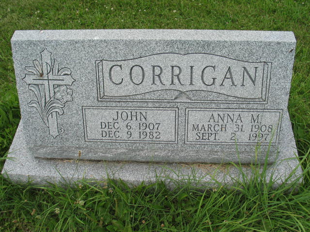 John and Anna M. Corrigan