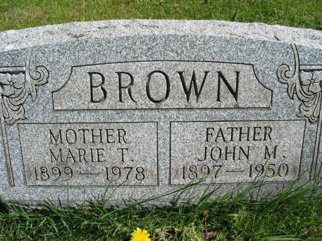 Marie R. and John M. Brown