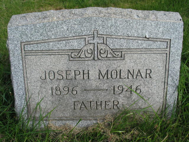 Joseph Molnar tombstone