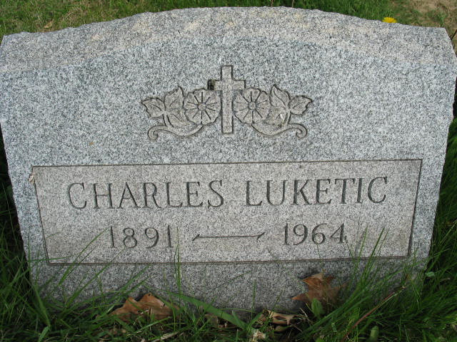 Charles Luketic tombstone