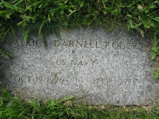 Patrick Darnell Rogers tombstone