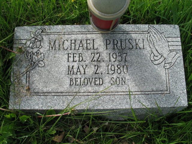 Michael Pruski tombstone