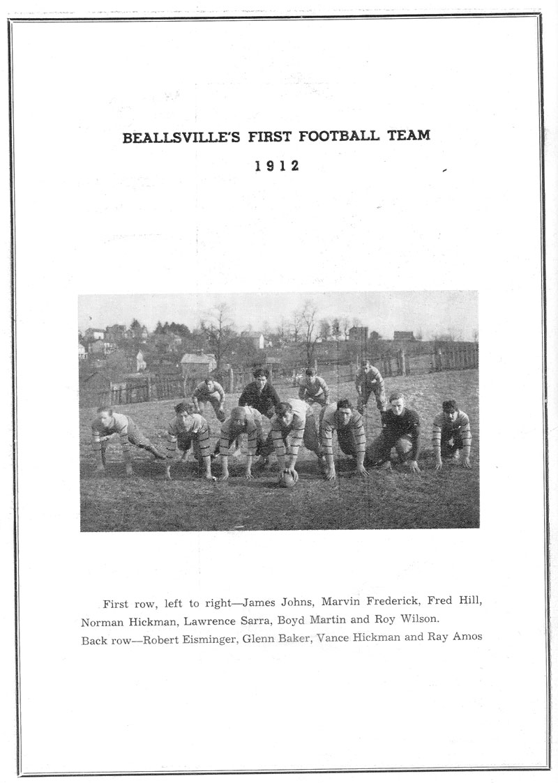 Beallsville Cemetery Centennial program page 58
