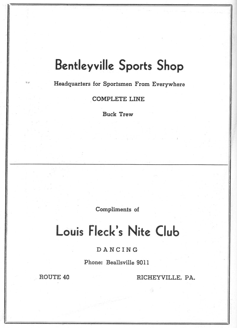 Beallsville Cemetery Centennial program page 70