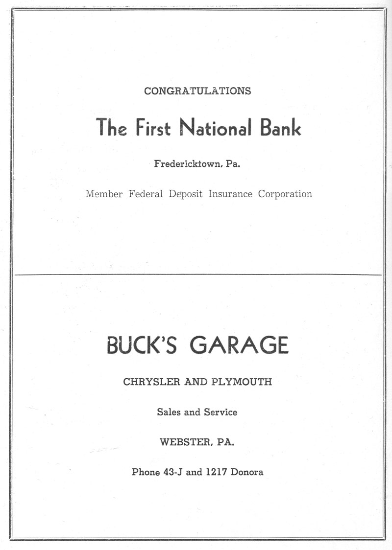 Beallsville Cemetery Centennial program page 72