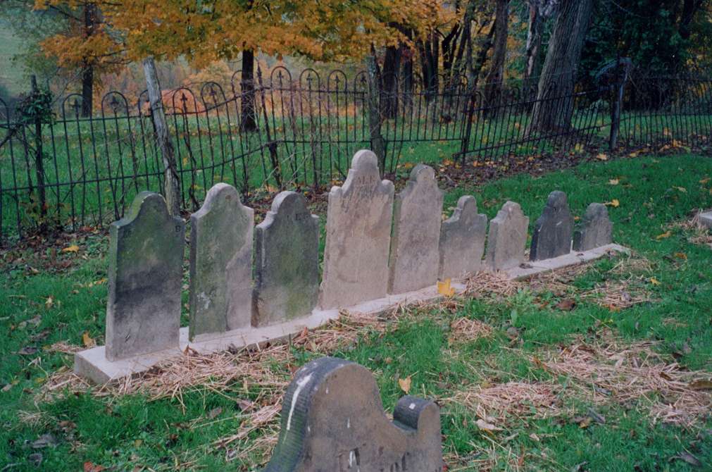 row 1 gravestone 10 - 18