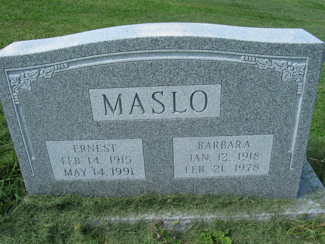 Ernest and Barbara Maslo