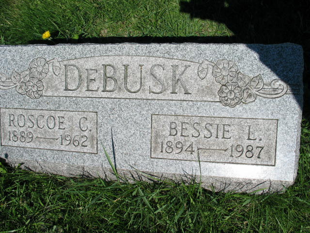Roscoe C. and Bessie L. DeBusk