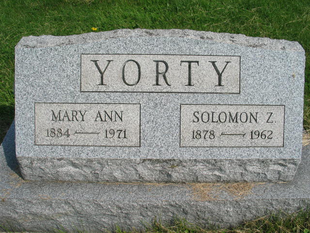 Mary Ann and Solomon Z. Yorty