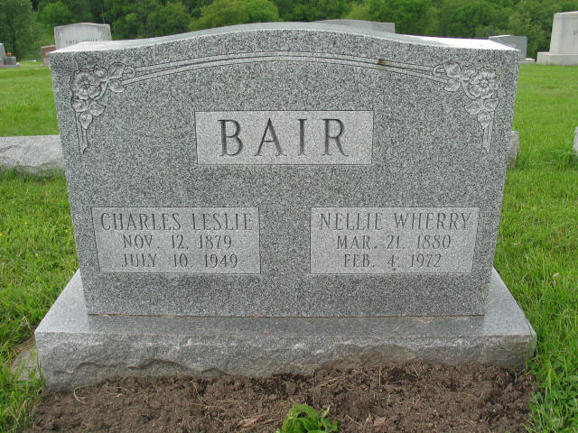 Charles Leslie and Nellie Wherry Bair