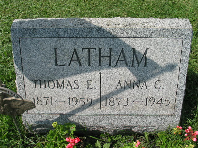 Thomas E. and Anna G. Latham