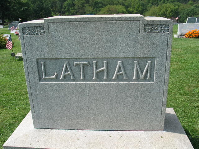 Latham family monument