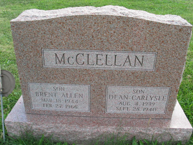 Brent Allen and Dean Carlysle McClellan