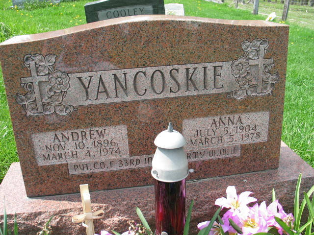 Andrew and Anna Yancoskie