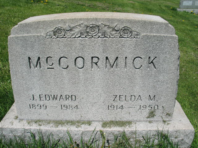 J. Edward and Zelda M. McCormick