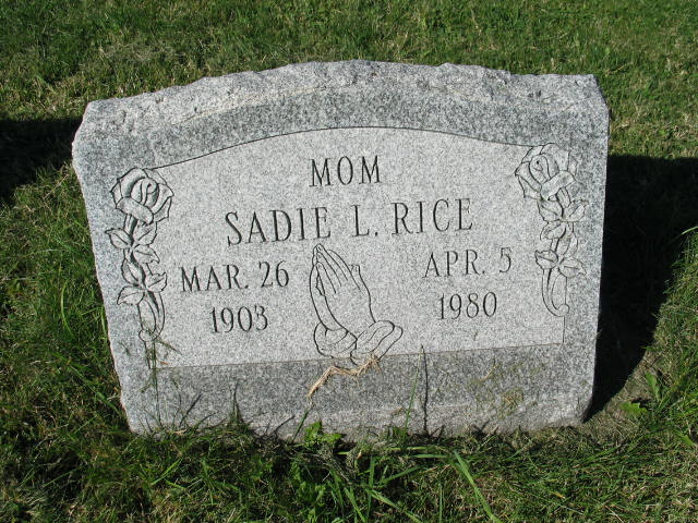 Sadie L. Rice