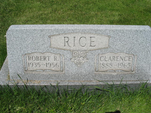Robert R. and Clarence Rice