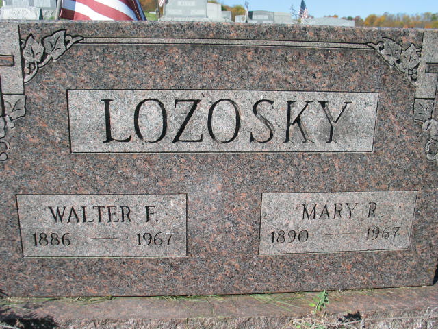 Wlater F. and Mary R. Lozosky