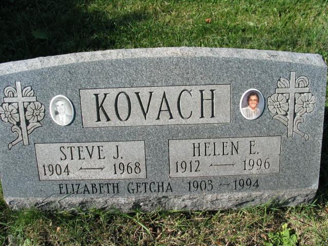 Steve J. and Helen E. Kovach