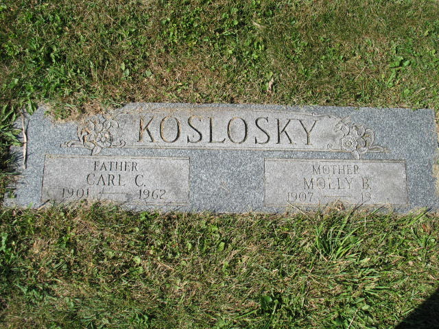 Carl C. and Molly B. Koslosky
