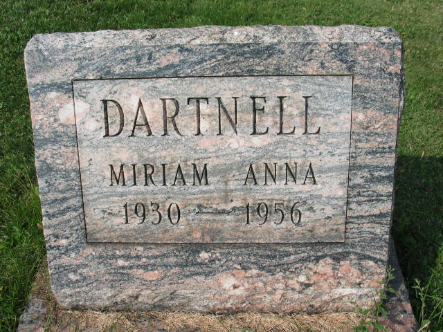Miriam Anna Dartnell