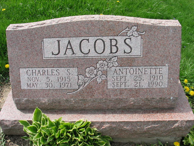 Charles S. and Antoinette Jacobs