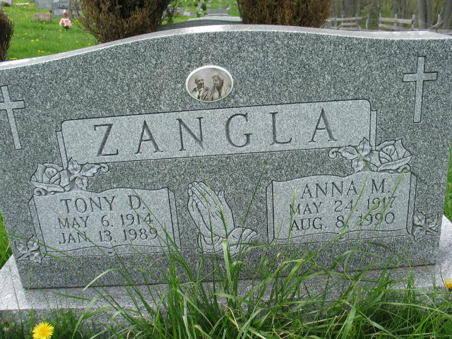 Tony D. and Anna M. Zangla