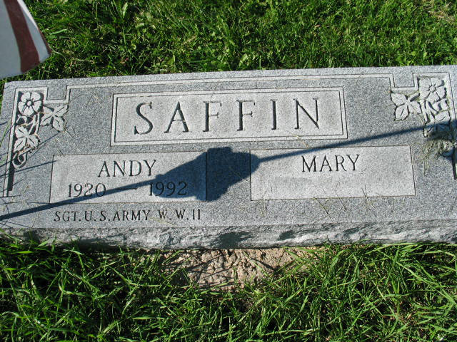 Andry and Mary Saffin