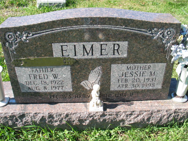 Fred W. and Jessie M. Eimer