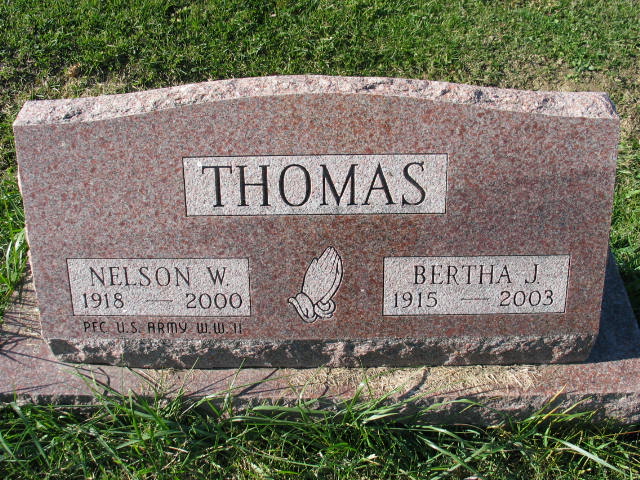 Nelson W. and Gertha J. Thomas