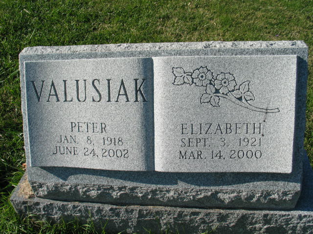 Peter and Elizabeth Valusiak