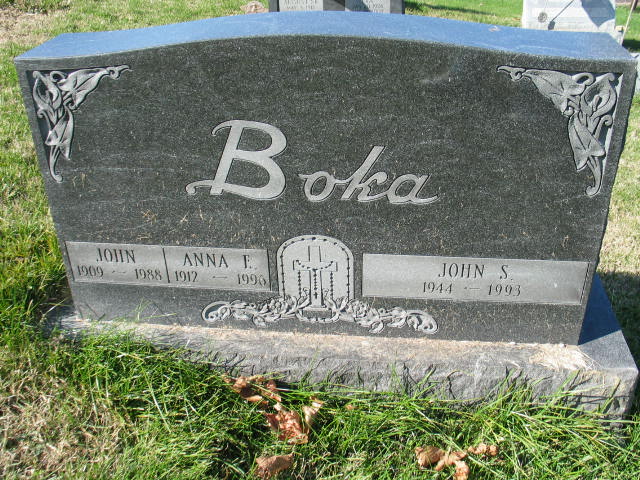 John, Anna E., John S. Boka