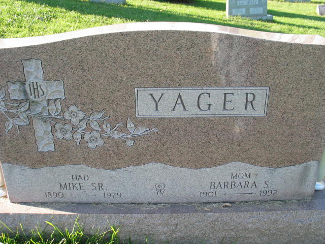 Mike and Barbara S. Yager