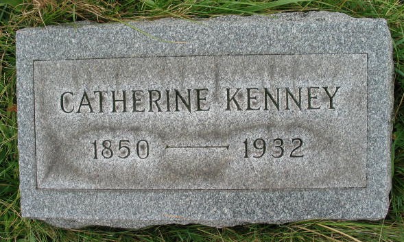 Catherine Kenney tombstone