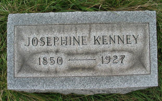 Josephine Kenney tombstone