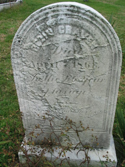 Rezin Craven tombstone