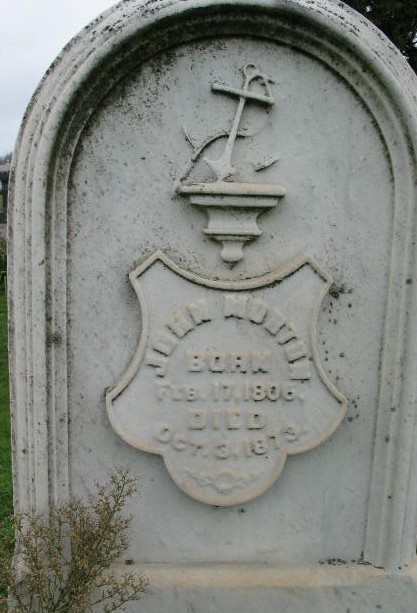 John Morton tombstone