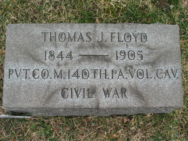Thomas J. Floyd tombstone