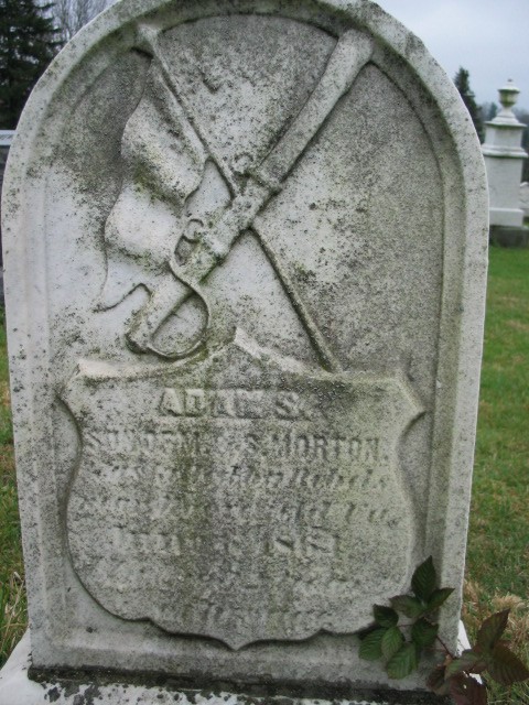 Adam S. Morton tombstone