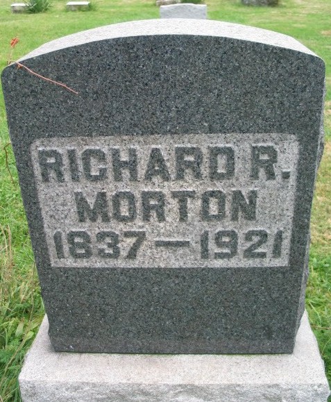 Richard R. Morton tombstone