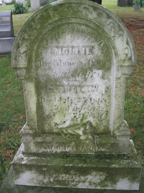 George and Mollie McKenna tombstone