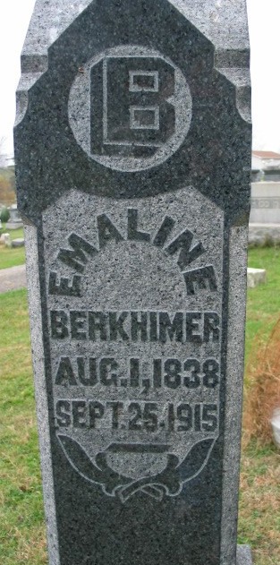 Emaline Berkhimer tombstone