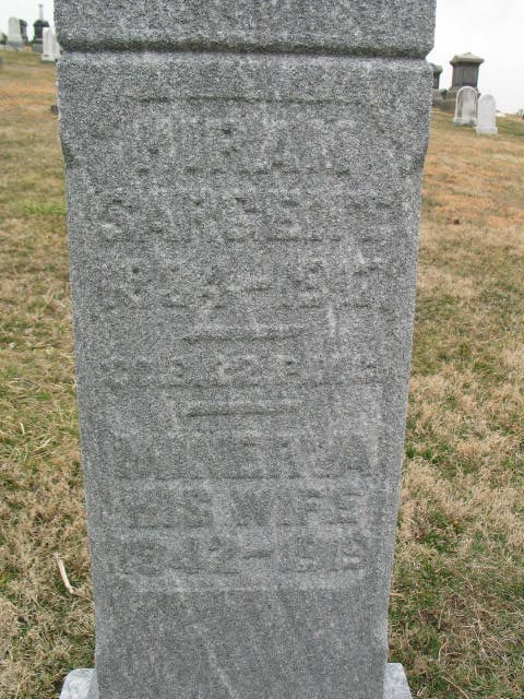 Hiram Sargent tombstone